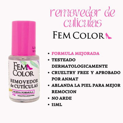 REMOVEDOR DE CUTICULAS LFME ANMAT