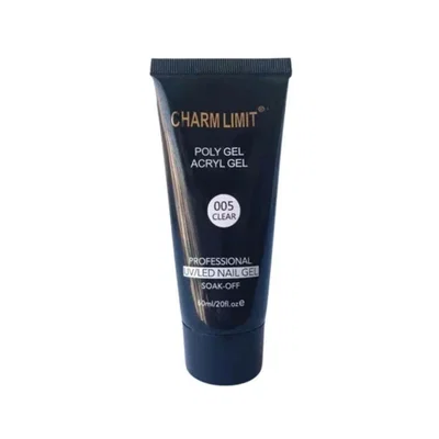 POLYGEL ACRIGEL CHARM LIMIT - CLEAR - 60ML