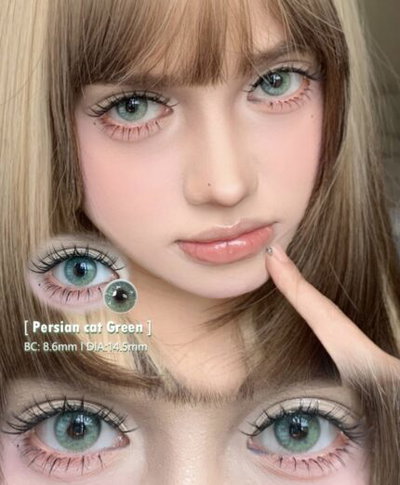 LENTES FRESHLADY ORIGINAL VERDES PERSIAN CAT GREEN