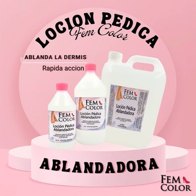 LOCION PEDICA ABLANDADORA FEMCOLOR ANMAT - 1000CC