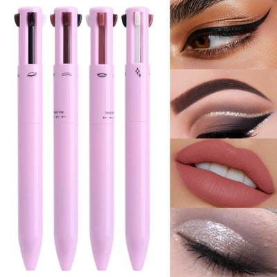LAPIZ DELINEADOR  4 EN 1 LABIOS-OJOS-ILUMINADOR-DELINEADOR CEJAS