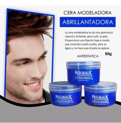 CERA MODELADORA ROUBAIX 50 GRS ANTIESTATICA