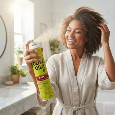 SPRAY AEROSOL BRILLO FRIZZ ACEITE DE OLIVA ORS
