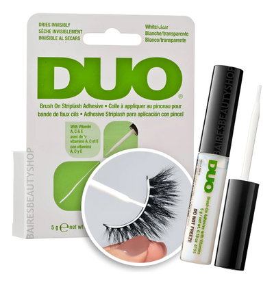 PEGAMENTO  PESTAÑAS DUO PINCEL CLEAR 5GRS