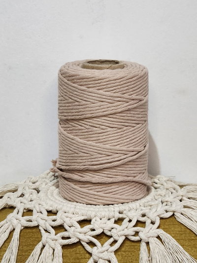 Hilo de algodón ROSA SUAVE 36 hebras
