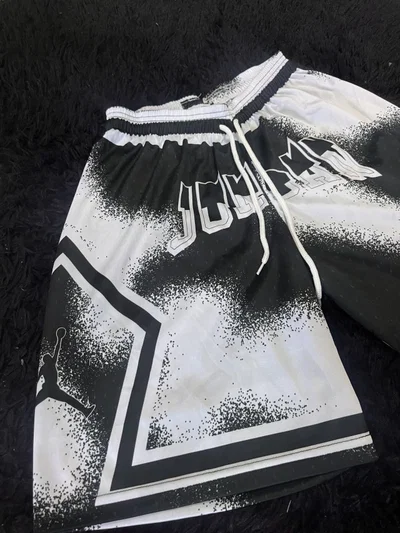 SHORT SUBLIMADO JORDAN AEROGRAFO Blanco