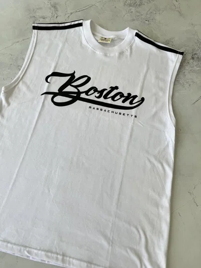 MUSCULOSA BOSTON Blanca