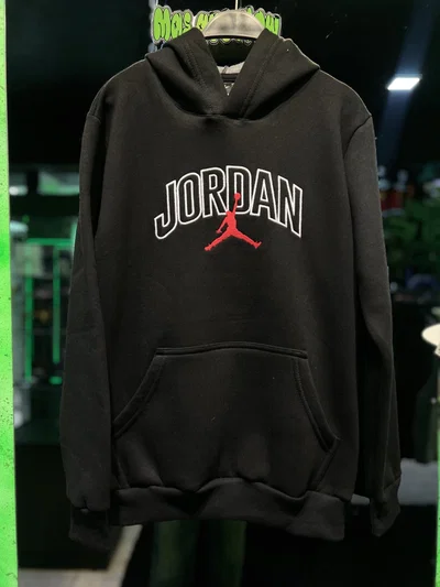 BUZO JORDAN LETRAS Negro