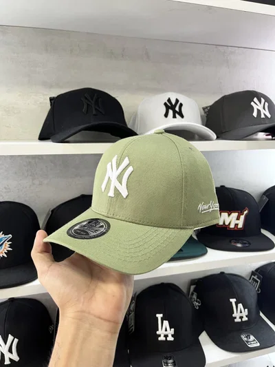 GORRA NY CURVA BROCHE Verde