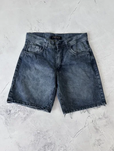 BERMUDA MOM CLASICA Azul