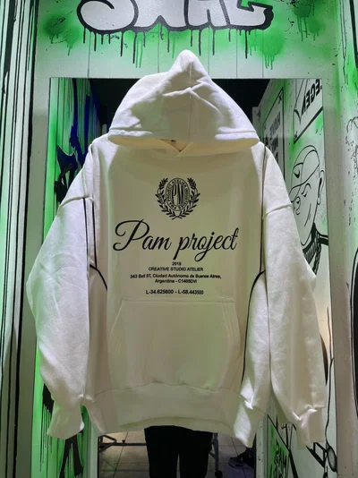 BUZO PAM PROJECT CAPUCHA Blanco