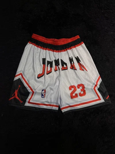 SHORT SUBLIMADO JORDAN 23 Blanco
