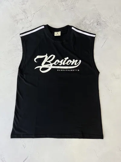 MUSCULOSA BOSTON Negro