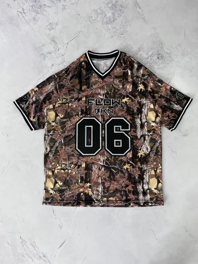 CAMISETA FLOW BKN 06 HOJAS Marron