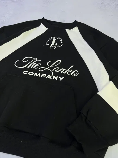 BUZO LONKO COMBINADO Negro c Blanco