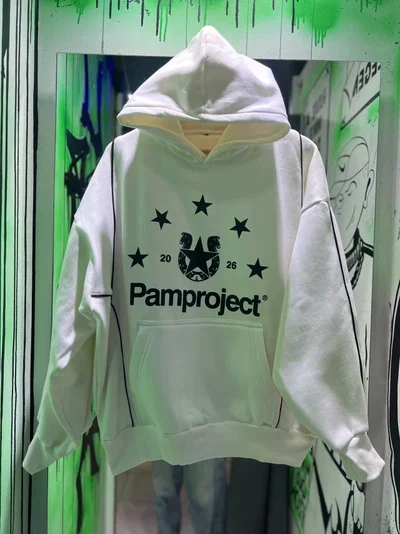 BUZO PAM PROJECT ESTRELLAS Blanco