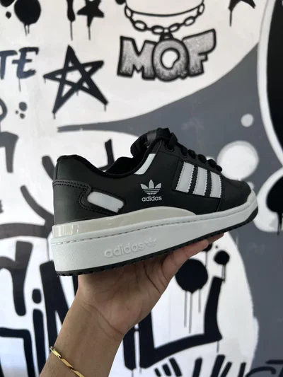 ZAPATILLAS ADIDAS FORUM Negro c Blanco