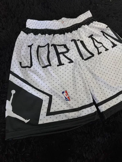 SHORT SUBLIMADO JORDAN LUNARES Blanco