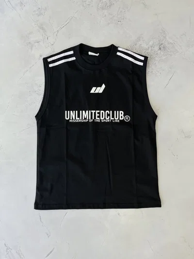 MUSCULOSA UNLIMITED CLUB Negro