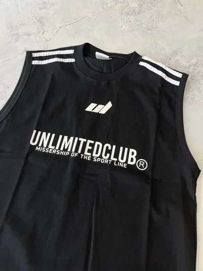 MUSCULOSA UNLIMITED CLUB Negro
