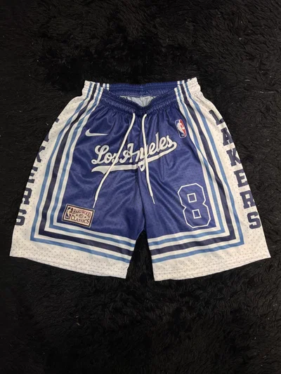 SHORT SUBLIMADO LOS ANGELES Azul