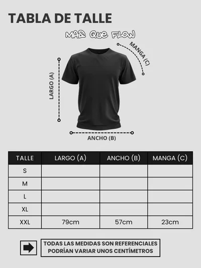 REMERA MAS QUE FLOW Crema