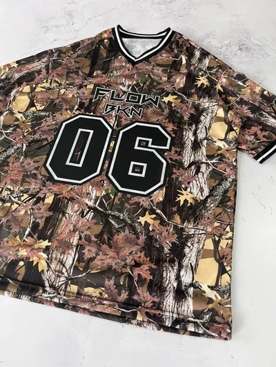 CAMISETA FLOW BKN 06 HOJAS Marron