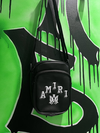 MORRAL AMIRI ESCRITO Negro con blanco