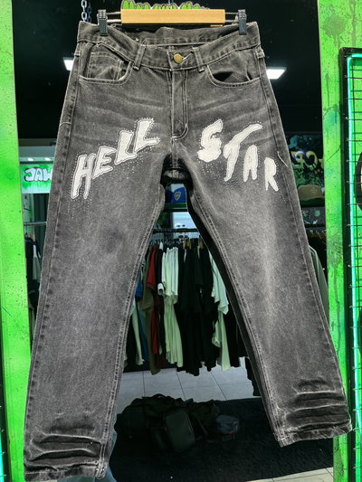 JEANS RECTO HELL STAR Gris
