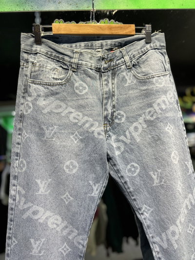 JEANS RECTO SUPREME LV Celeste