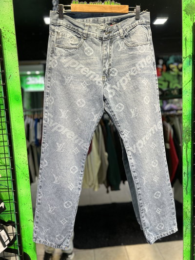 JEANS RECTO SUPREME LV Celeste