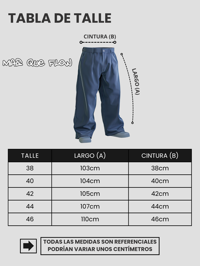 JEANS BAGGY OXIDO Gris oscuro