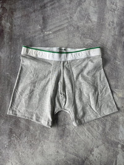 BOXER LACOSTE Gris