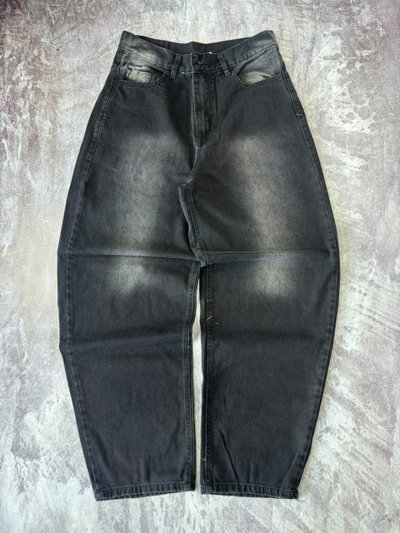 JEANS BAGGY FLAMA Negro