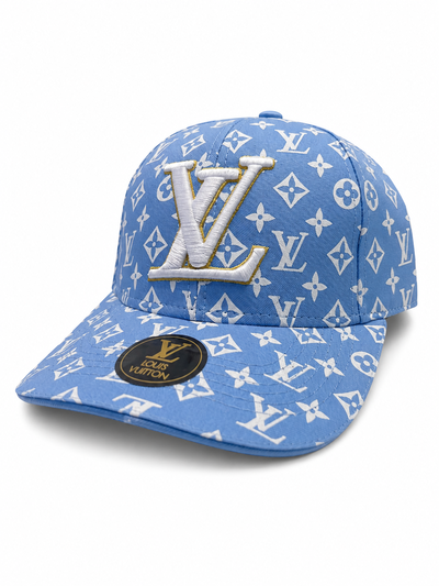 GORRA LV Celeste