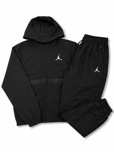 CONJUNTO ROMPEVIENTO JORDAN Negro