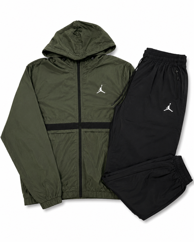 CONJUNTO ROMPEVIENTO JORDAN Verde