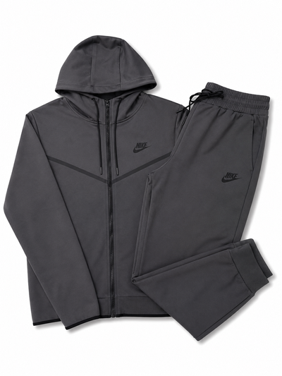 CONJUNTO NIKE TECH Gris oscuro