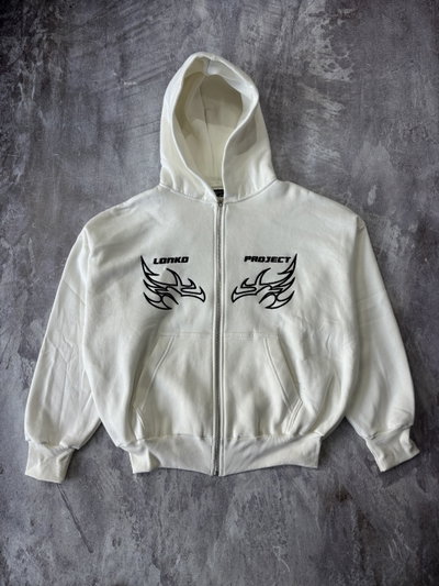 CAMPERA LONKO PROJECT BORDADA Beige