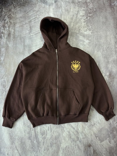 CAMPERA LONKO LOGO Chocolate