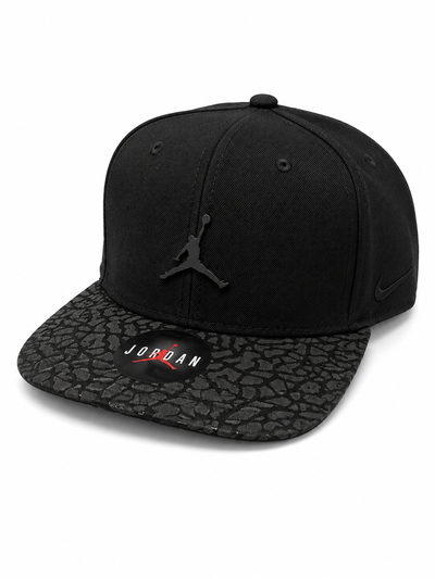 GORRA PLANA JORDAN CHAPITA PRO Negra