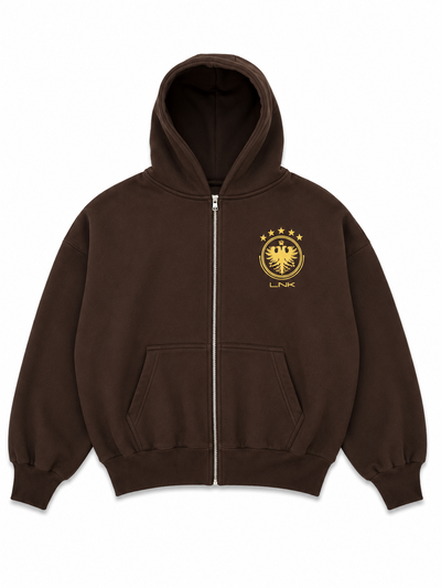 CAMPERA LONKO LOGO Chocolate