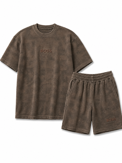 CONJUNTO BAMBULA BOSS Marron