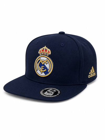 GORRA PLANA CERRADA REAL MADRID Azul