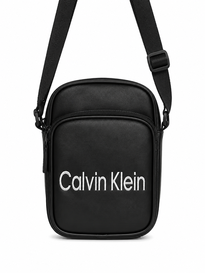 MORRAL CUERO CALVIN KLEIN Negro