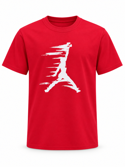 REMERA JORDAN BRUSH JUMPMAN ROJA