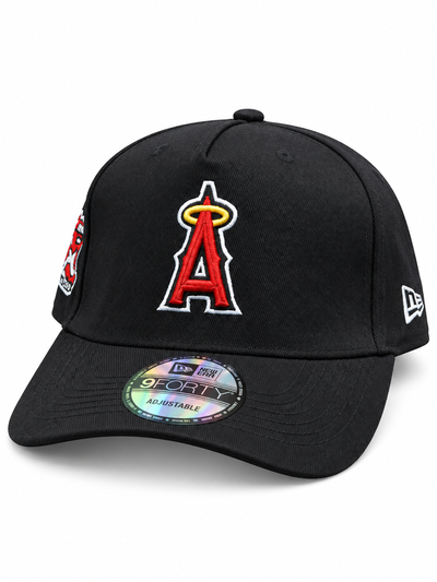GORRA LOS ANGELS 35 CURVA NEGRA