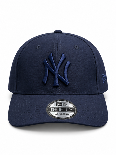 GORRA NY CURVA CON HEBILLA Azul oscuro