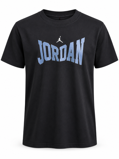 REMERA JORDAN BIG LETTERS Negra