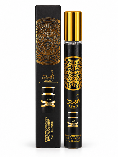 PERFUME ASAD BLACK TUBITO 35ML
